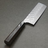 Yoshimi Kato Super Gold 2 Nakiri Knife Wenge Water Buffalo Leopard