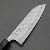 Yoshimi Kato Super Gold 2 Santoku Knife Wenge Buffalo Leopard