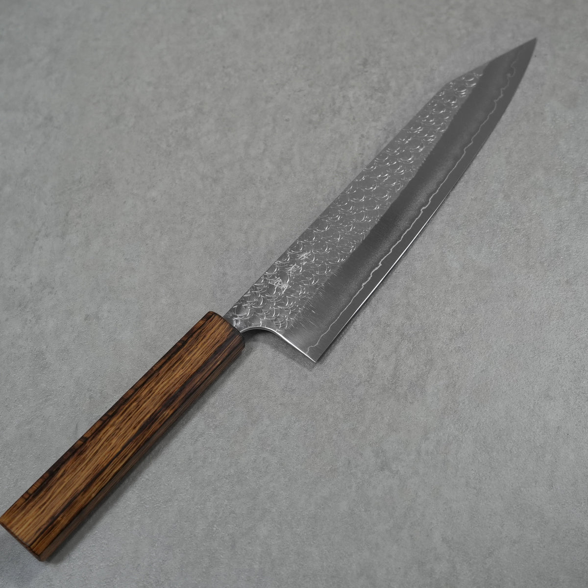 Yoshimi Kato Super Gold 2 Kiritsuke Gyuto Chef Knife 240mm Seared