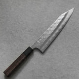 Yoshimi Kato Super Gold 2 Kiritsuke Gyuto Chef Knife 210mm Wenge Buffalo Leopard