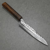 Yoshimi Kato Super Gold 2 Petty Knife 150mm Seared Oak Minamo