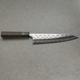 Yoshimi Kato Super Gold 2 Gyuto Chef Knife 210mm Wenge Buffalo Leopard