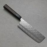 Yoshimi Kato Super Gold 2 Nakiri Knife Wenge Water Buffalo Leopard