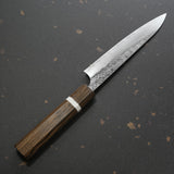 Yoshimi Kato Super Gold 2 Petty Knife 150mm White Ring Minamo