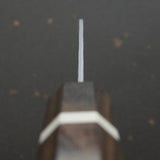 Yoshimi Kato Super Gold 2 Petty Knife 150mm White Ring Minamo