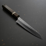 Yoshimi Kato Super Gold 2 Petty Knife 150mm White Ring Minamo