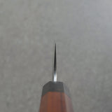 Sakai Takayuki SPG2 Hammered Damascus Wa Kengata Santoku Knife 160mm Rosewood