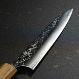 Yoshimi Kato Super Gold 2 Petty Knife 150mm Oak Minamo