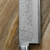 Masutani VG10 Damascus Nakiri Knife Sairyu Blue