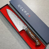 Yuta Katayama Super Gold 2 Damascus Gyuto Chef Knife 180mm Ironwood Reimei