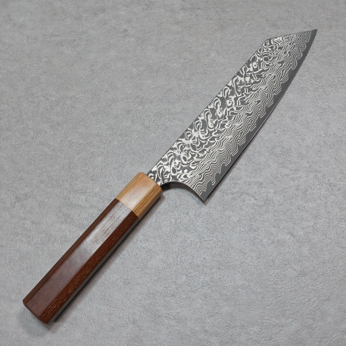 Yoshimi Kato Super Gold 2 SG2 Black V Damascus Bunka Knife Jarrah Bay