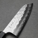 Yoshimi Kato Super Gold 2 Santoku Knife Wenge Buffalo Leopard