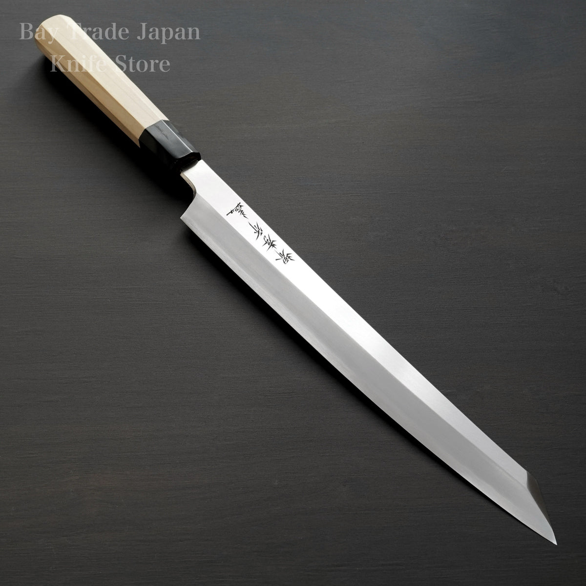 Sakai Takayuki Ginsanko Silver 3 Kengata Yanagiba Knife 300mm