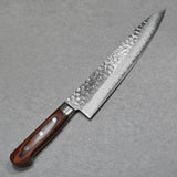 Isshin Hammered 17 Layers Damascus VG10 Chef Knife 240mm