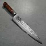 Isshin Hammered 17 Layers Damascus VG10 Chef Knife 240mm