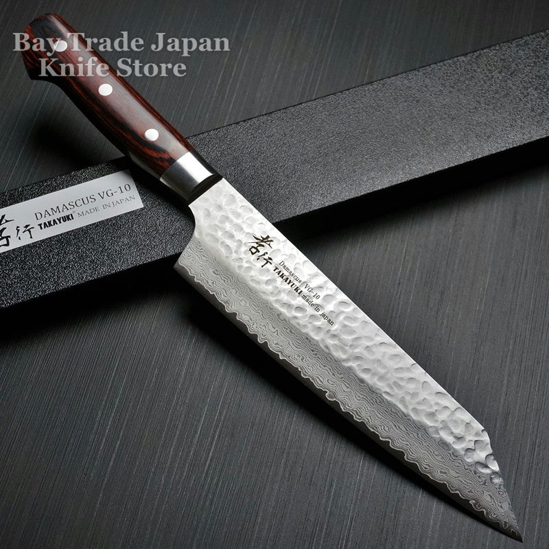 Takayuki VG-10 Hammered Damascus Petty 150mm