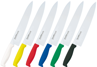 TOJIRO Color Molybdenum Vanadium Steel Chef Knife 270mm 6 colors variation