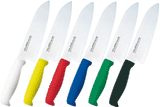 TOJIRO Color Molybdenum Vanadium Steel Santoku 170mm 6 colors variation
