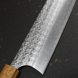 Yoshimi Kato Super Gold 2 Gyuto Chef Knife 210mm Oak Minamo