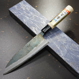Motokyuichi Shirogami White #2 Kurouchi Gyuto Chef Knife 180mm