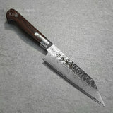 Sakai Takayuki SPG2 Hammered Damascus Kengata Petty Utility Knife 120mm