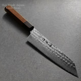 Sakai Takayuki SPG2 Hammered Damascus Wa Kengata Gyuto Chef Knife 190mm Rosewood