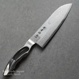Kanetsune Seki 17 Layers Damascus VG10 Santoku Knife 180mm SANNOIKE