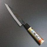 Motokyuichi Shirogami White #2 Kurouchi Petty Knife 150mm