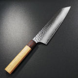 Sakai Takayuki Hammered 33 Layers Damascus VG10 Kengata Gyuto 190mm