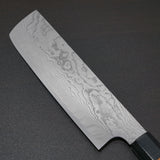 Katayama VG10 Damascus Nakiri Knife 160mm Zelkova