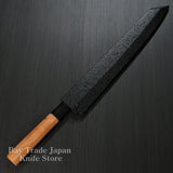 SAKAI TAKAYUKI AOGAMI 2 HOMURA HIEN KENGATA-YANAGIBA KNIFE 300MM