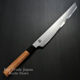 SAKAI TAKAYUKI AOGAMI 2 HOMURA GENBU SAKIMARU-YANAGIBA KNIFE 300MM