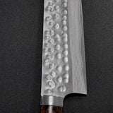 Saji Takeshi SRS13 Hammered Damascus Kiritsuke Gyuto 240mm Ironwood