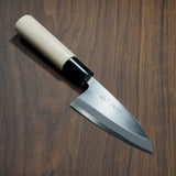Motokyuichi Shirogami White #2 Deba Knife 105mm