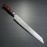 Sakai Takayuki Hammered 33 Layers Damascus VG10 Kengata Yanagiba Knife 270mm