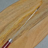 Masutani VG10 Hammered Damascus Santoku Knife Kokuryu Red