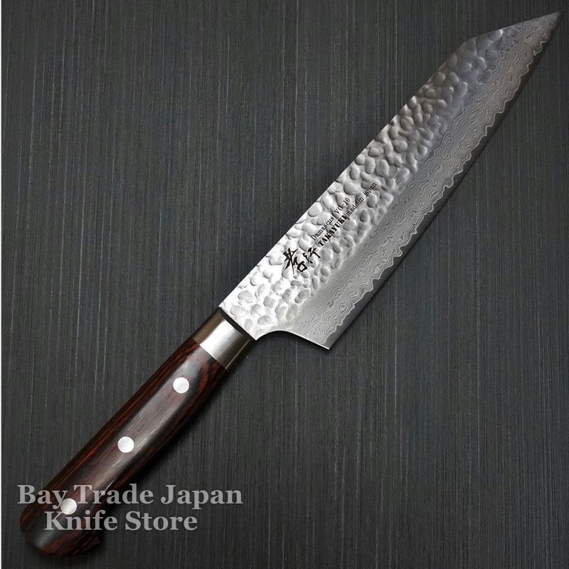 Sakai Takayuki 33-Layer VG10 Damascus Hammered Japanese Chef's Knife SET in Gift  Box (Kengata-Gyuto 190mm - Slicer 240mm - Petty 150mm - Attache Case)