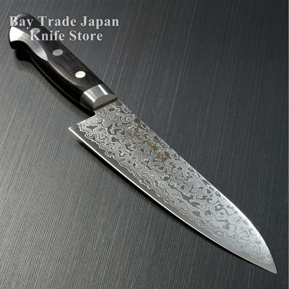 Sakai Takayuki AUS10 45 Layers Mirror Damascus Gyuto Chef Knife 180mm