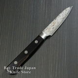 Sakai Takayuki AUS10 45 Layers Mirror Damascus Paring Knife 80mm