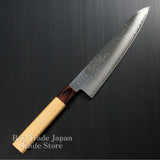 Sakai Takayuki Hammered 33 Layers Damascus VG10 Wa Gyuto Chef Knife 210mm