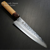 Sakai Takayuki Hammered 33 Layers Damascus VG10 Wa Gyuto Chef Knife 210mm