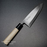 Yoshihiro Jyosaku Shirogami White Steel #2 Deba Knife 165mm