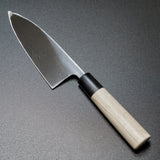 Yoshihiro Jyosaku Shirogami White Steel #2 Deba Knife 165mm