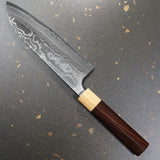 Yuta Katayama VG10 Damascus Santoku Knife Rosewood