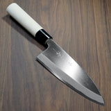 Motokyuichi Shirogami White #2 Deba Knife 165mm