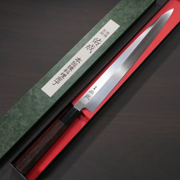 Sukenari VG10 Yanagiba Knife 300mm Water Buffalo Rosewood