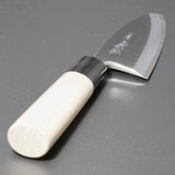 Yoshihiro Jyosaku Shirogami White Steel #2 Deba Knife 120mm
