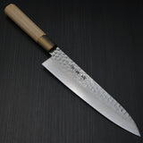 Sakai Takayuki Hammered 45 Layers Damascus Wa-Gyuto Chef Knife 210mm