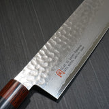 SETO Hammered 33 Layers Nickel Damascus VG10 Nakiri Knife 180mm I-6