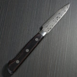Sakai Takayuki AUS10 45 Layers Mirror Damascus Paring Knife 80mm